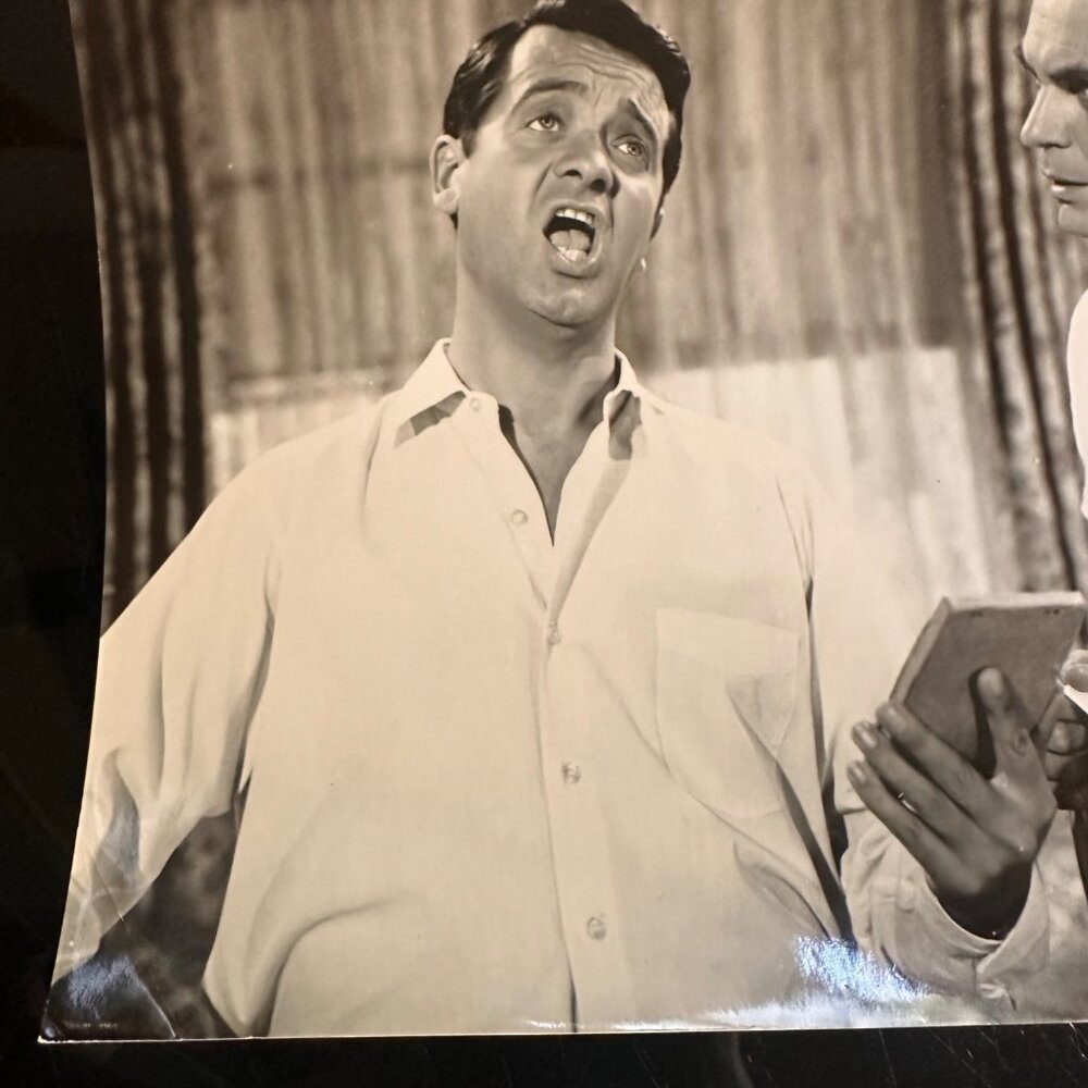 Vintage 1961 Swinging Along Tommy Noona Peter Marshall Movie Still B&W Photo - Picture 9 of 13